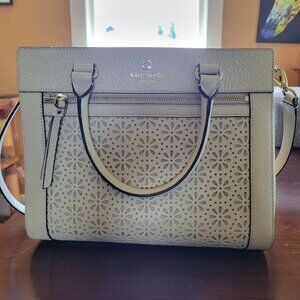 Kate Spade perforated floral bag